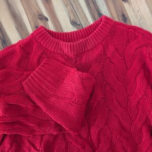 Cable Knit Sweater Women's Small Cozy Cabin Vero Moda